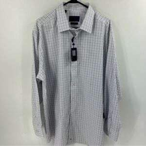 NWT David Donahue Longsleeve Button Down Shirt.‎